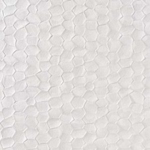 Cantin EV1065-07 grijs, Vinyl wandbekleding met een vervormde honingraat als stevige nerf. | Effabrics.nl