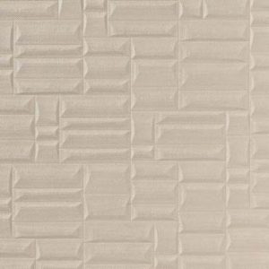 Boyd EV1067-01 beige. Vinyl wandbekleding met een uitgesproken “tegelachtige” structuur. | Effabrics.nl