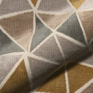 Cover E2211-570 geel, velours meubelstof.