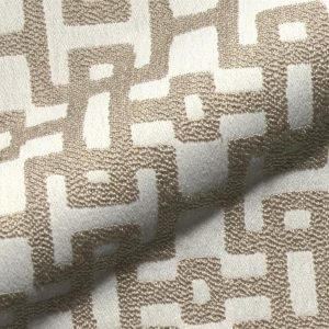 Metro E2216-164 grijs, geometrisch design meubelstof.