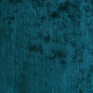 Pastiche Slub E321-18025 petrol, luxueuze velours meubelstof. | Effabrics.nl