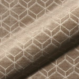 Retro E2213-631 bruin, velours meubelstof.