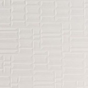 Boyd EV1067-02 creme. Vinyl wandbekleding met een uitgesproken “tegelachtige” structuur. | Effabrics.nl