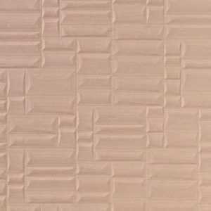 Boyd EV1067-05 bruin. Vinyl wandbekleding met een uitgesproken “tegelachtige” structuur. | Effabrics.nl