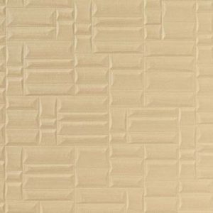 Boyd EV1067-11 geel. Vinyl wandbekleding met een uitgesproken “tegelachtige” structuur. | Effabrics.nl