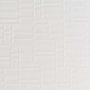 Boyd EV1067-12 grijs. Vinyl wandbekleding met een uitgesproken “tegelachtige” structuur. | Effabrics.nl