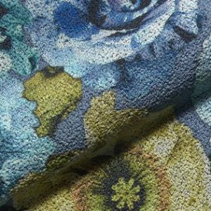 Amelia E2180-6714 blauw, Q2 meubelstof van het Duitse merk Höpke.