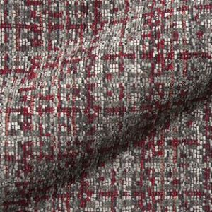 Belluno E2181-6213 rood, Q2 meubelstof van het Duitse merk Höpke.