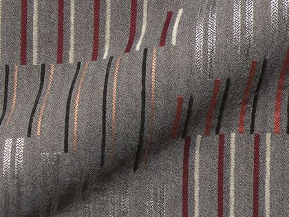 Colada E2183-6214 rood, Q2 meubelstof van het Duitse merk Höpke.
