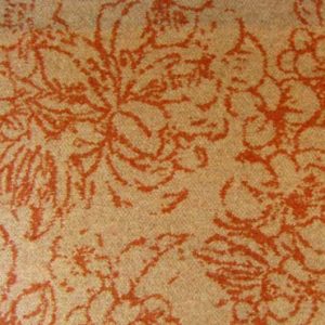 Rose E711 401 053 oranje, wollen meubelstoffen