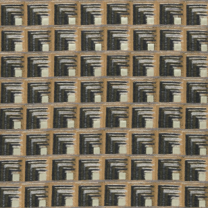 Oni E0959-01 charcoal/cinnamon, gordijnstof, meubelstoffen