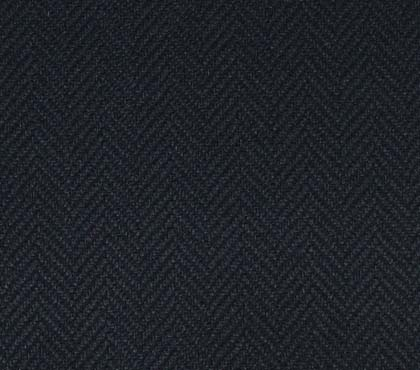 Loft 79 E6915-018 ↨ 295 cm blauw , visgraat gordijnstof. | Effabrics.nl