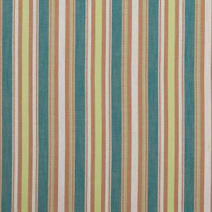 Ziba E1352-04 Teal, gestreepte meubelstof.