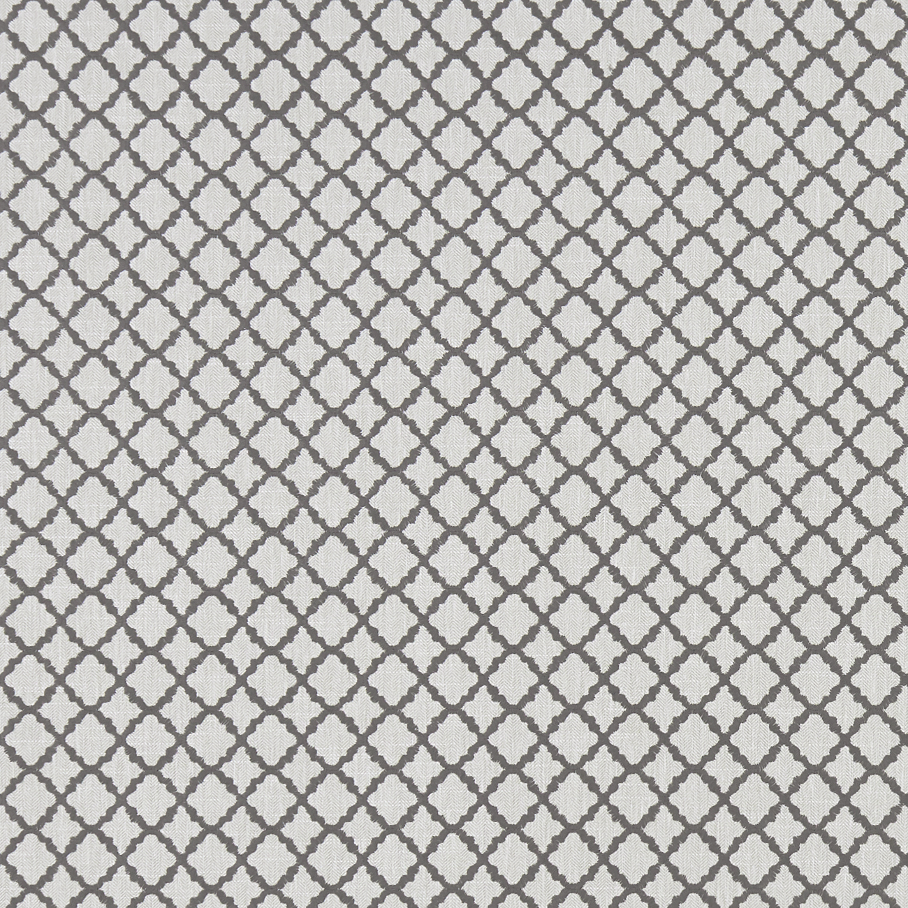 Ariyana E1364-02 Charcoal, geborduurde decoratiestof.