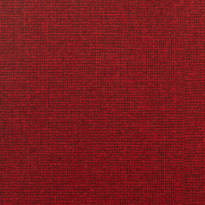 Cyprus FR E7038-08 rood. Kunstleer met een beeld van 2-kleurig open weefsel op donkere ondergrond. | Effabrics.nl