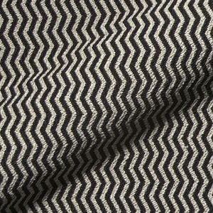 Cantua Q2 E2016-266 zwart, luxueuze meubelstof. | Effabrics.nl