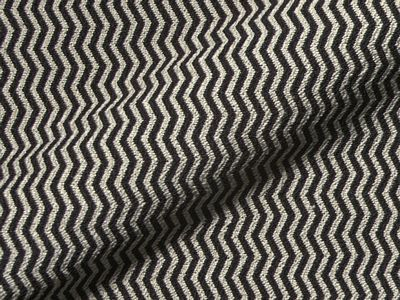 Cantua Q2 E2016-266 zwart, luxueuze meubelstof. | Effabrics.nl