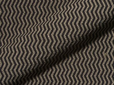 Cantua Q2 E2016-268 zwart, luxueuze meubelstof. | Effabrics.nl