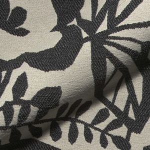 Cusco Q2 E2010-206 zwart, luxueuze meubelstof. | Effabrics.nl