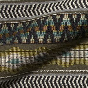 Inka Q2 E2017-271 groen, luxueuze meubelstof. | Effabrics.nl