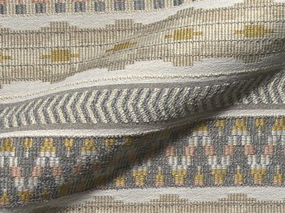 Inka Q2 E2017-272 creme, luxueuze meubelstof. | Effabrics.nl