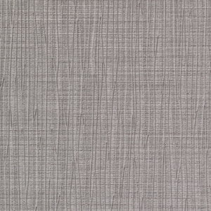 Wutai EV1105-13 grijs. Matte, verticale, organische nerf geïnspireerd op hout en boomschors in natuurlijke tonen.