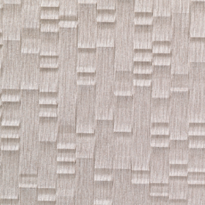 Corvo EV1107-02 beige. Diepe nerf dessin bestaand uit onregelmatig golvend verticale stroken met een brushed effect in 9 actuele hout tinten.