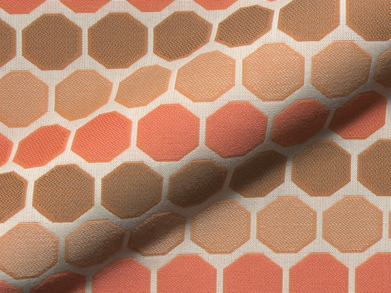 Palermo E1545-401 bruin, kleurechte tuinmeubelstof | Effabrics.nl