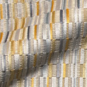 Tegina E2502-331 geel s, velours meubelstof.