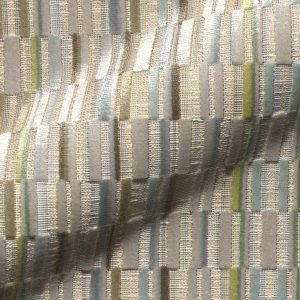 Tegina E2502-334 groen s, velours meubelstof.