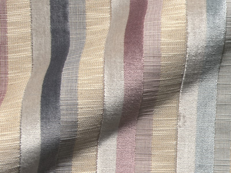 Velio E2503-306 rose, velours meubelstof.