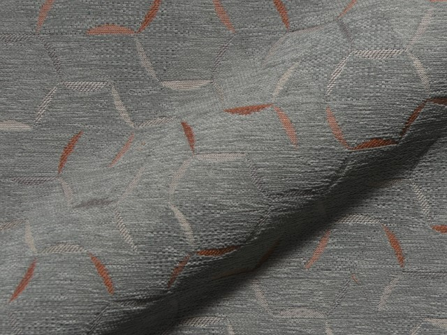 Meribel E5605-600 grijs, chenille meubelstof | Effabrics.nl