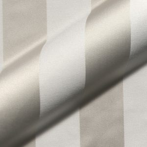 Gestreepte, brandvertragende, klassieke meubelstof Boldini FR E5610-855 licht grijs